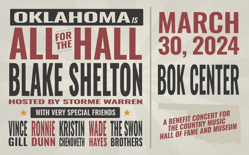 Blake Shelton & Very Special Friends: Oklahoma is All for the Hall