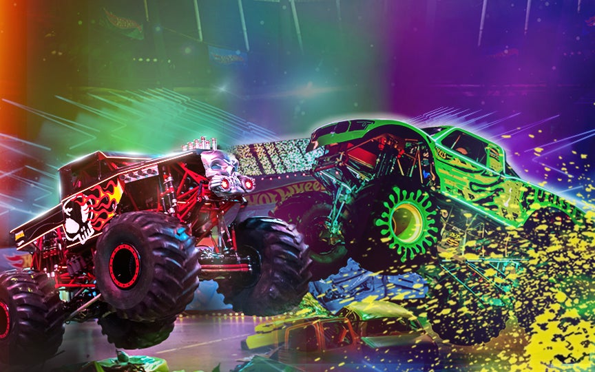 Hot Wheels Monster Trucks Live – Glow Party!